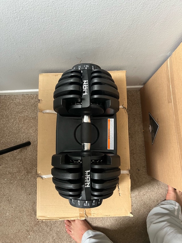 Adjustable Dumbbells