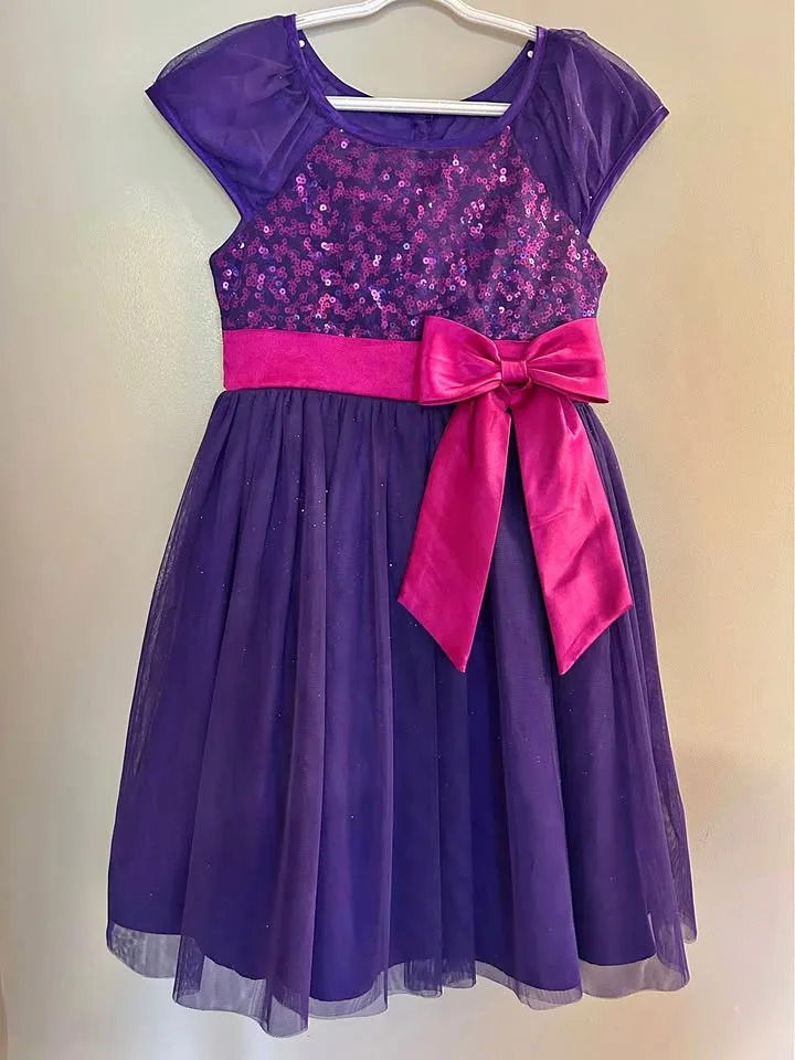 BEAUTIFUL GIRLS SIZE 7 PARTY / HOLIDAY DRESS thumbnail