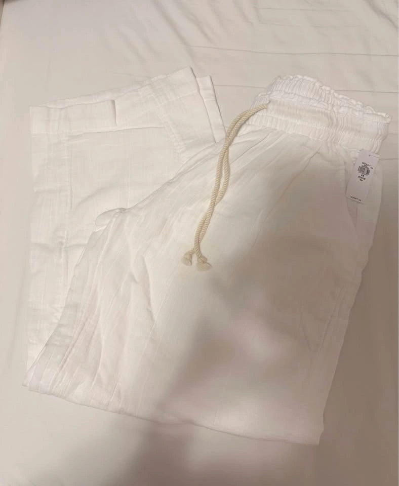 Linen Top and Pants Set XS - photo 3