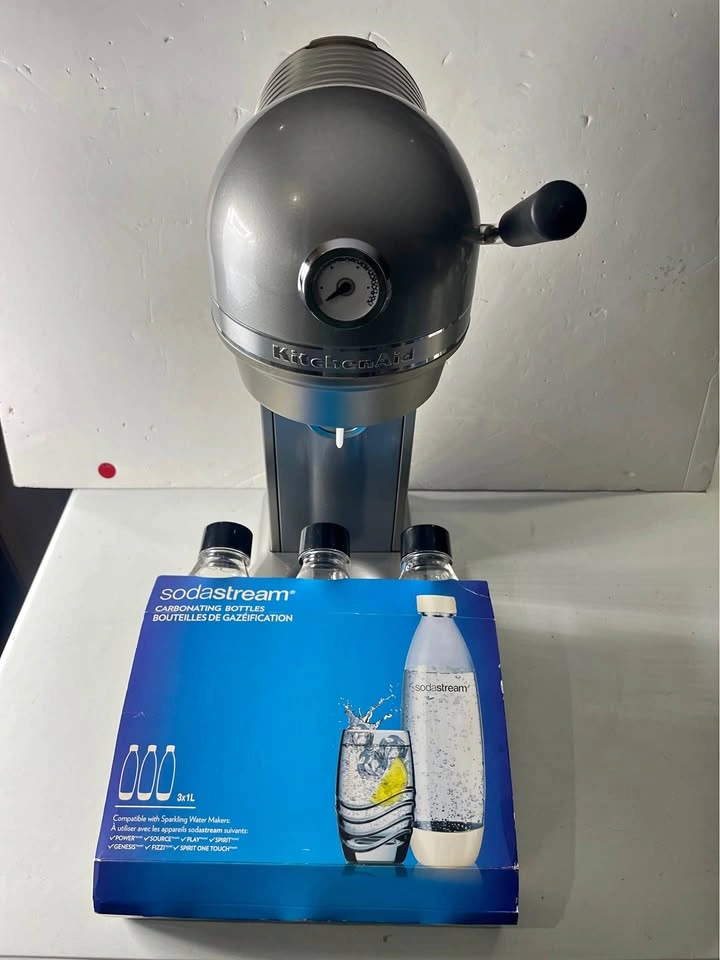 Kitchenaid Sodastream Machine W/ Bottles