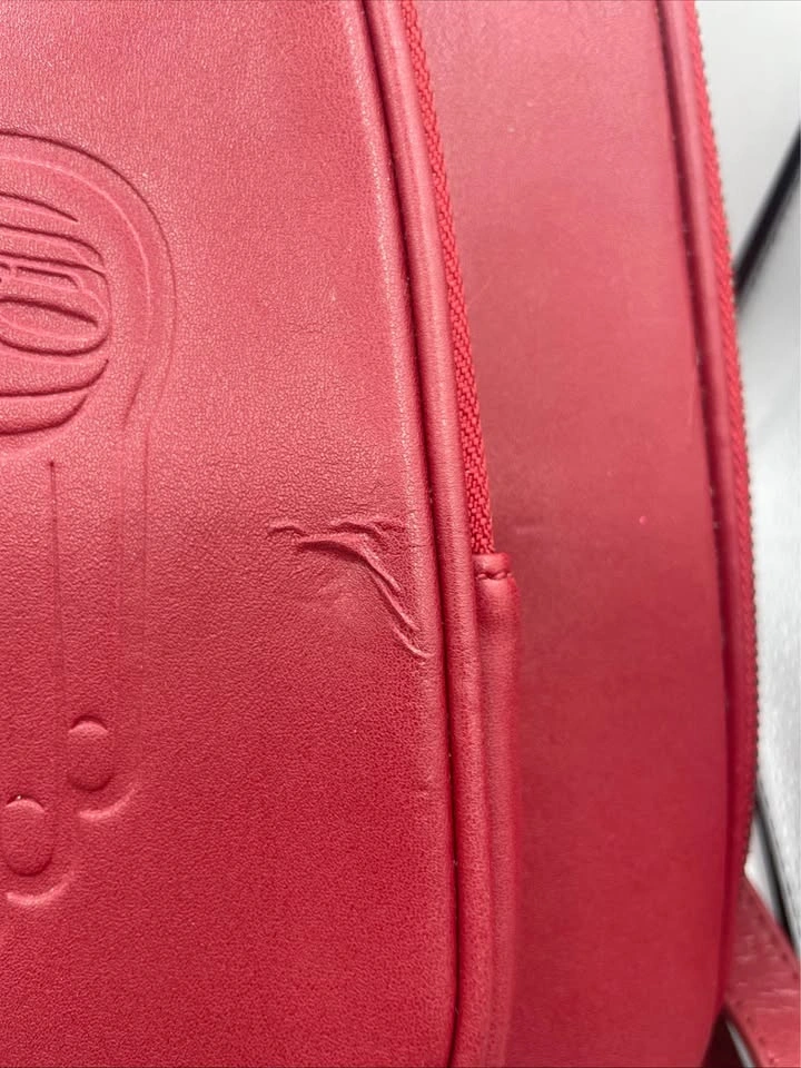 Dorothy Grant Northwest Native American Red Leather Purse Handba - photo 3