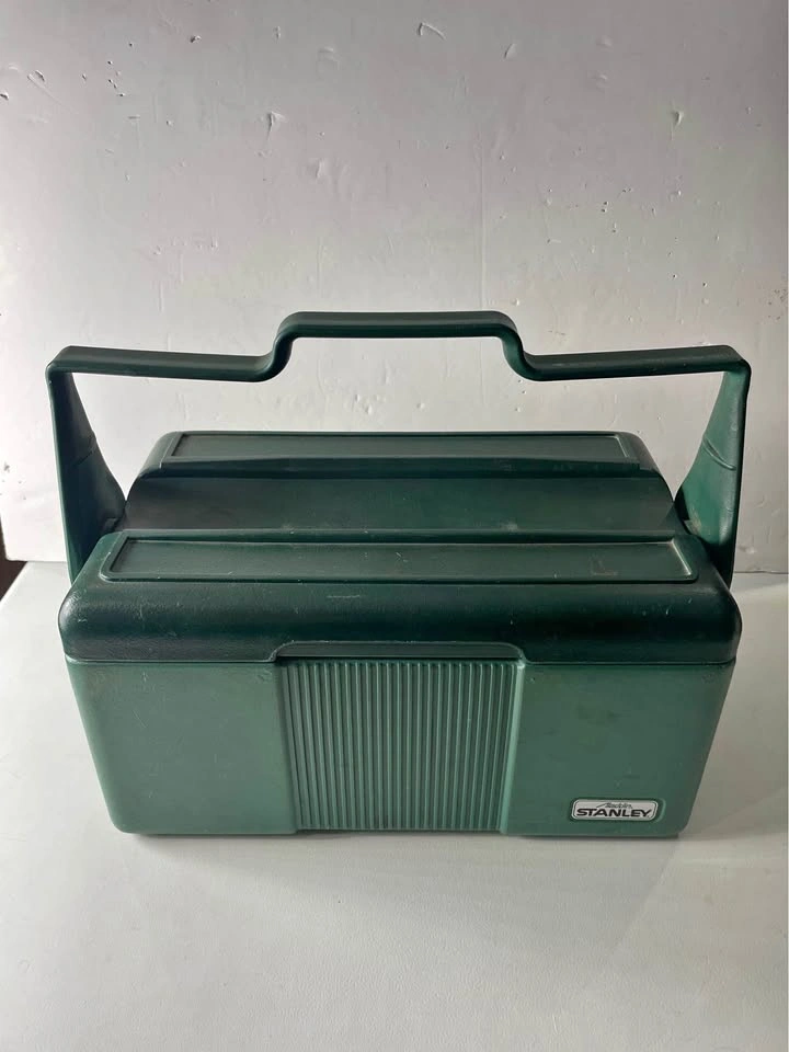 Vintage Stanley Green Lunch Box