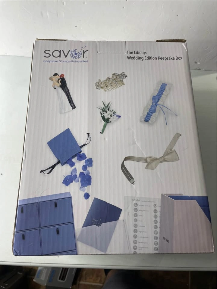 Savor Keepsake Storage Wedding Edition Box - photo 5