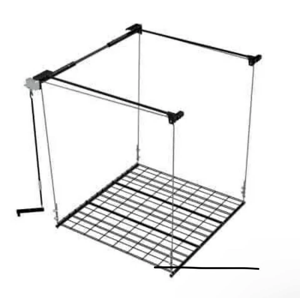 Fleximounts 4x4 FT Garage Lifting Storage Rack