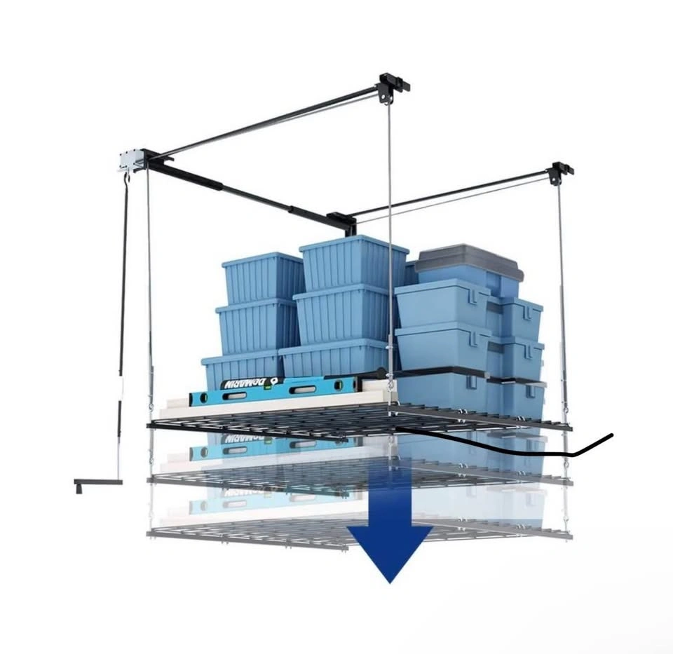 Fleximounts 4x4 FT Garage Lifting Storage Rack - photo 2