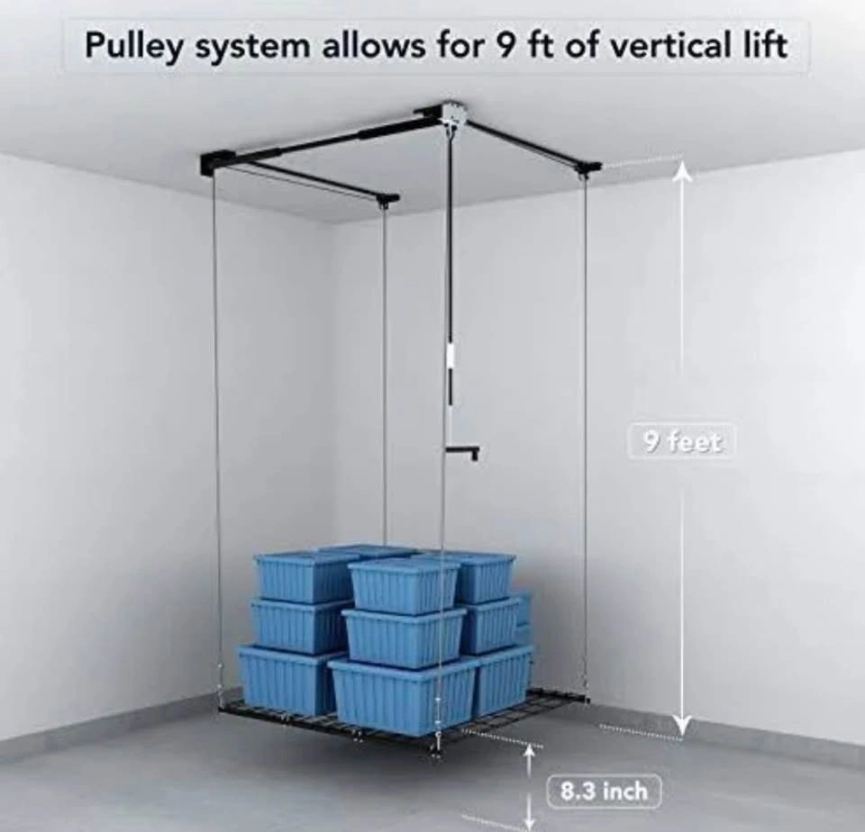 Fleximounts 4x4 FT Garage Lifting Storage Rack - photo 3