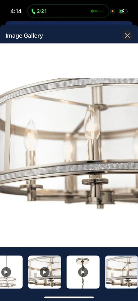 Kichler Angelica 5-Light Pendant - photo 2