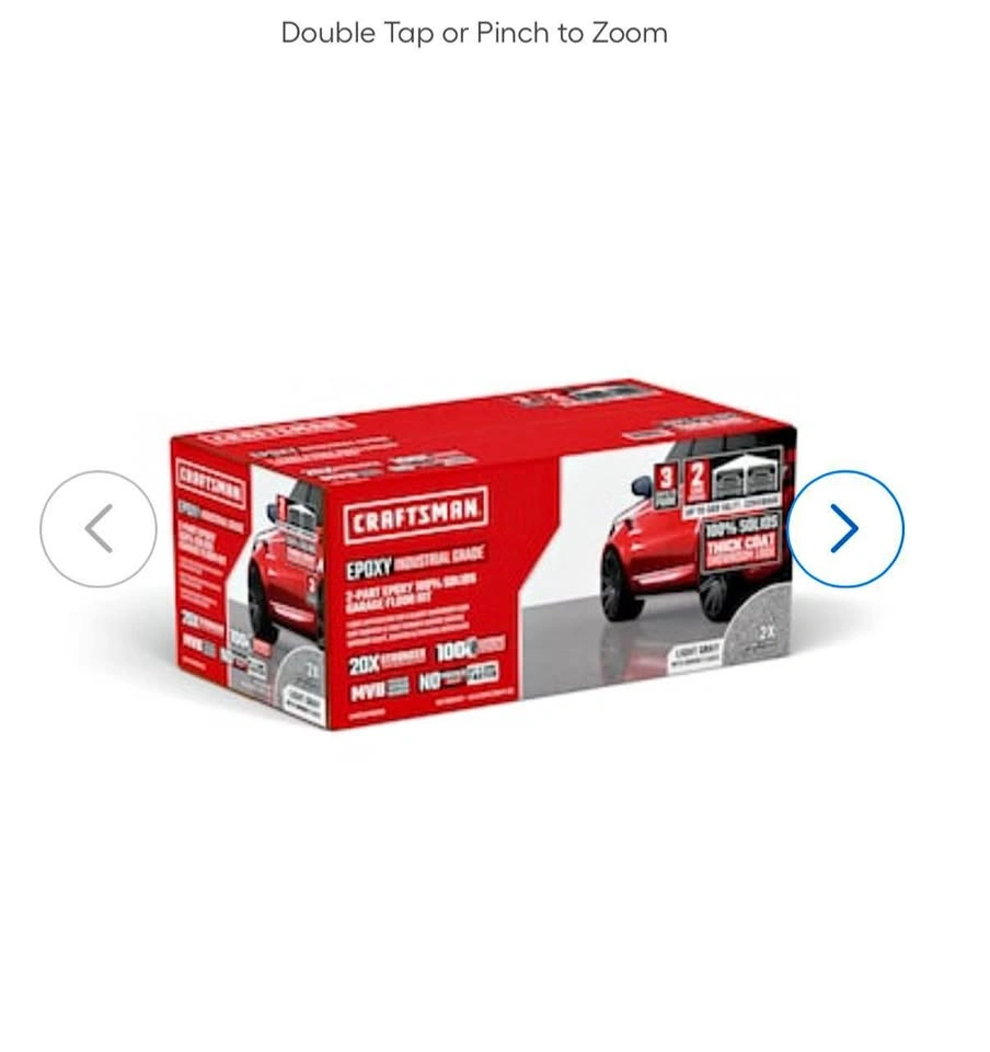 Craftsman Garage Floor Epoxy Kit