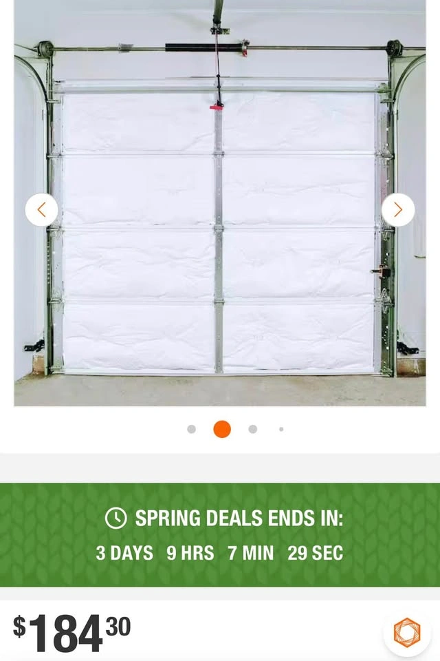 Owens Corning Garage Door Fiberglass Insulation Kit - photo 3