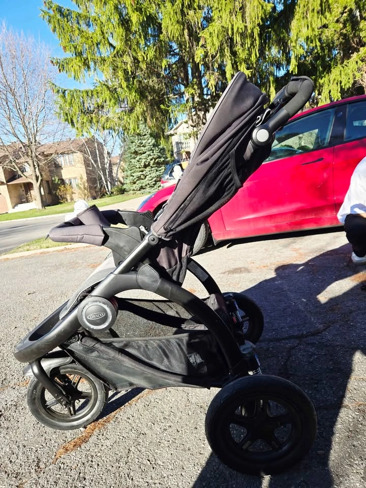Graco TrailRider Jogging Stroller + Infant Car Seat - photo 3