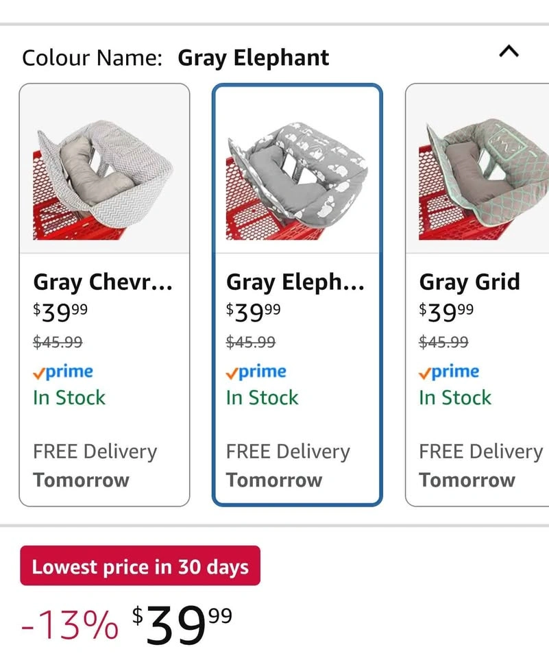 Shopping Cart and High Chair Cover - photo 4