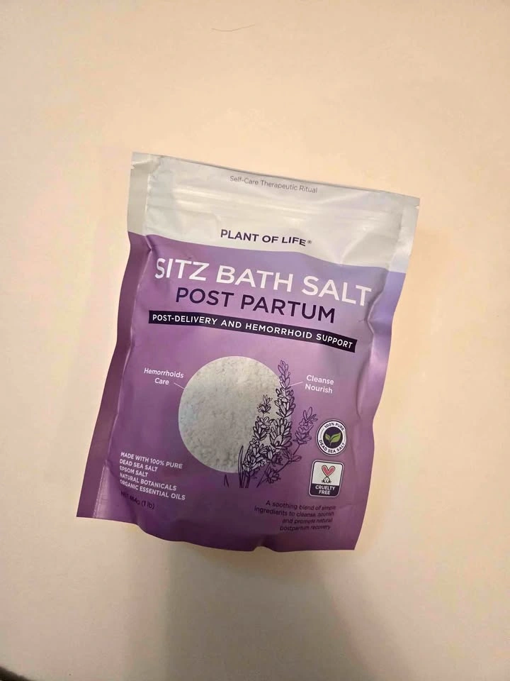 Postpartum sitz bath salt