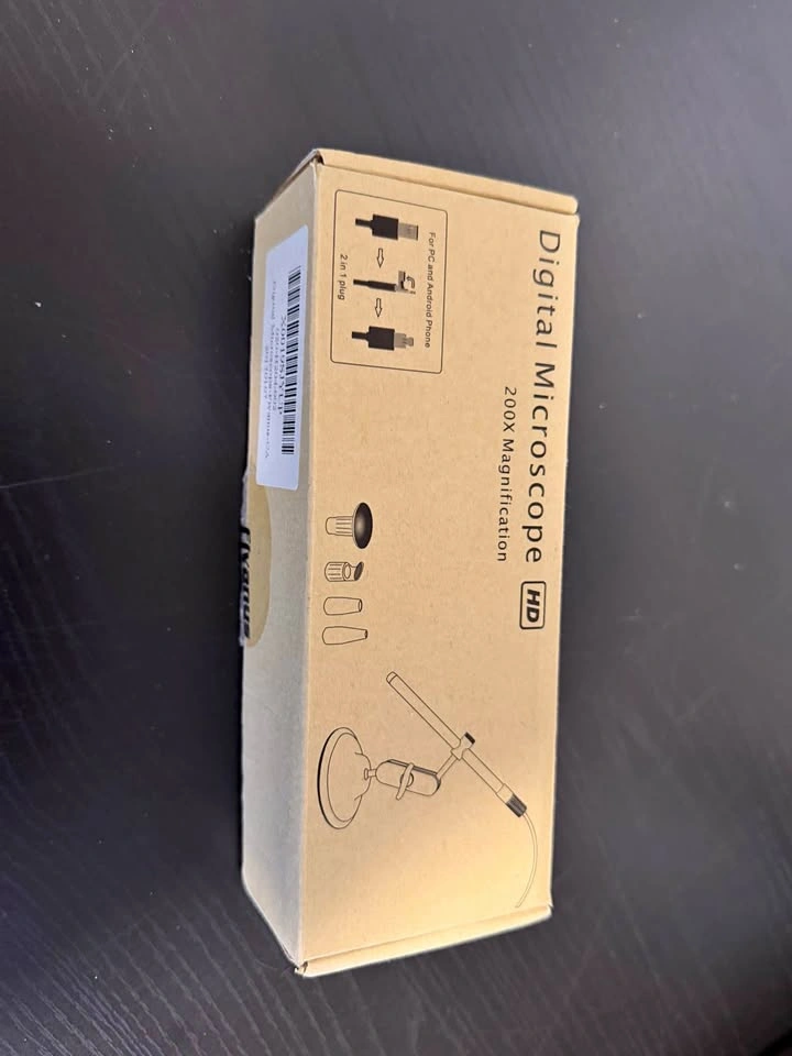 Digital Microscope HD 200x Magnification PC Android