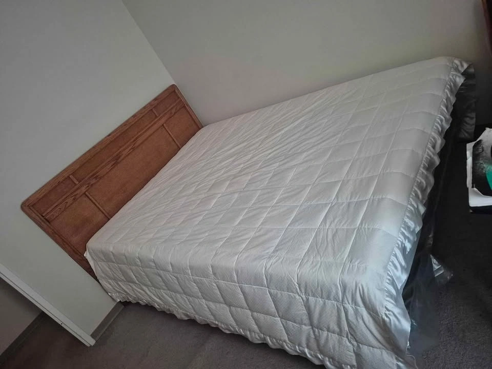 Give away Solid wood Bed frame, Dresser and Bedside Table!!! - photo 5