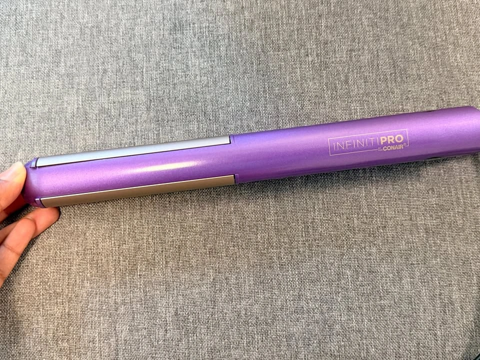 InfinitiPRO by Conair Tourmaline Ceramic Flat Iron (Purple)