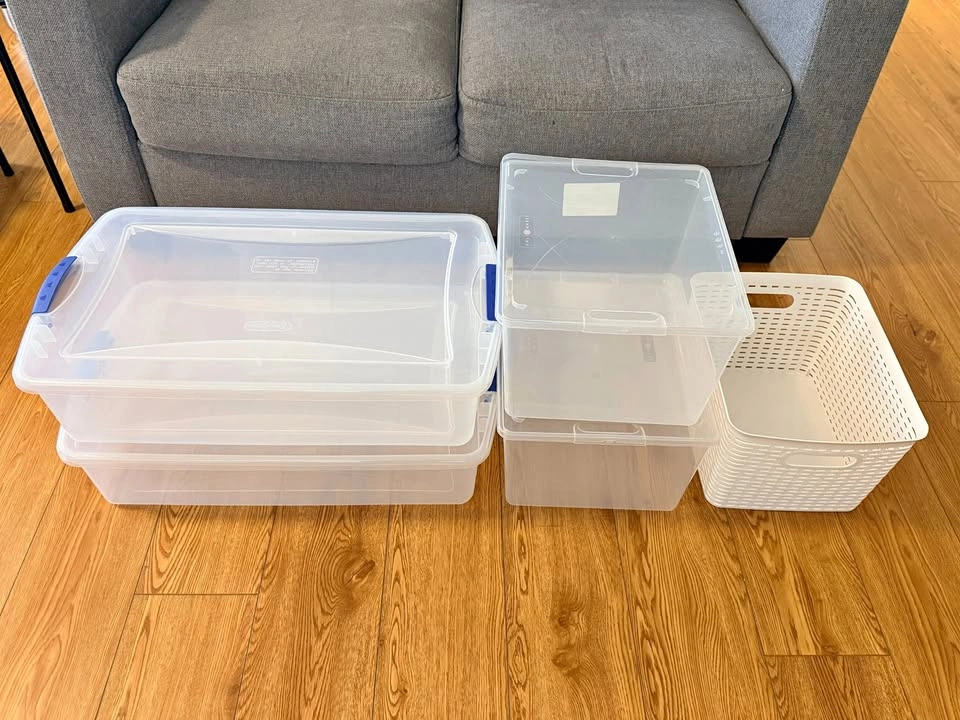 Storage Bin & Basket Bundle (5 Items)