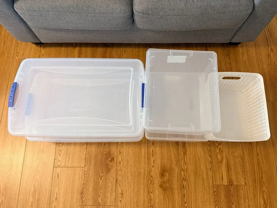 Storage Bin & Basket Bundle (5 Items) - photo 3