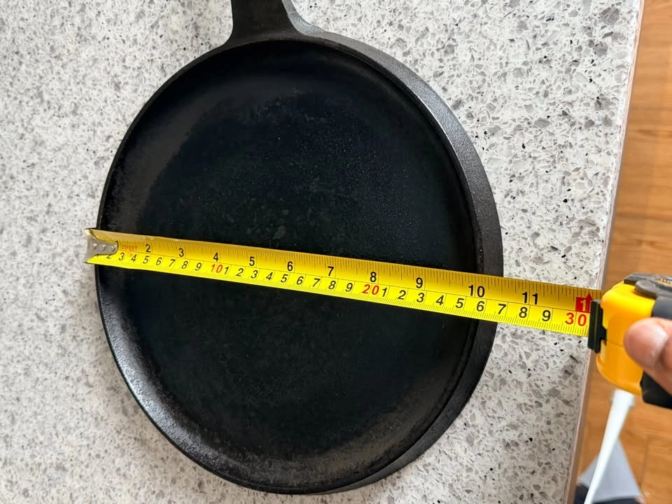 10" Cast Iron Pan Skillet - photo 2