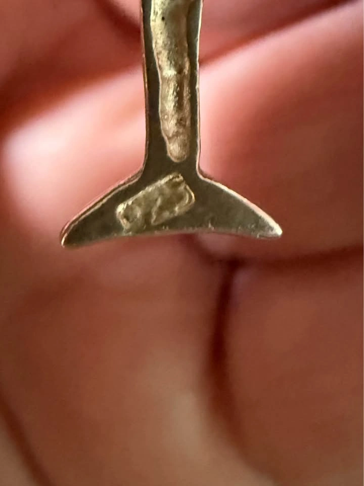 Sterling Silver Dolphin Dangle Earrings - photo 5