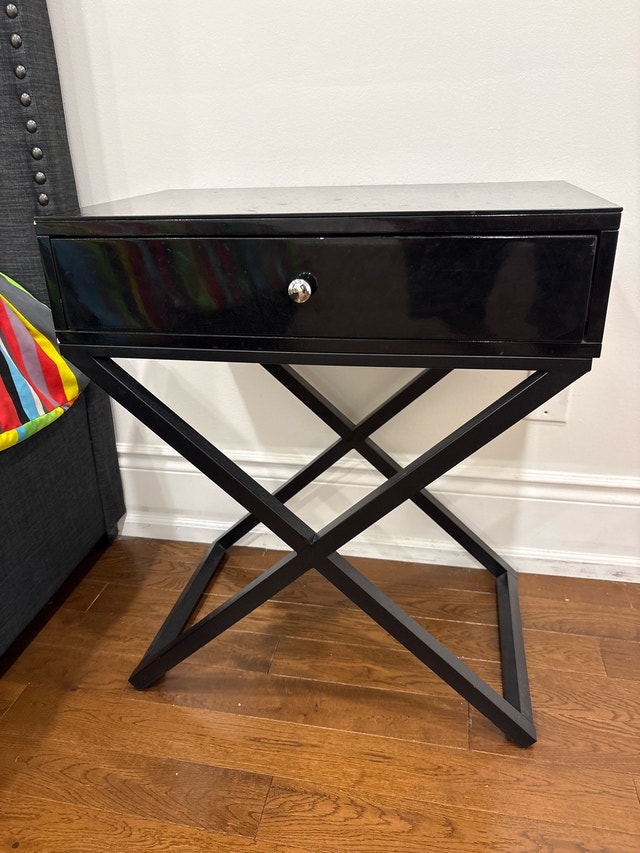 Black Nightstand