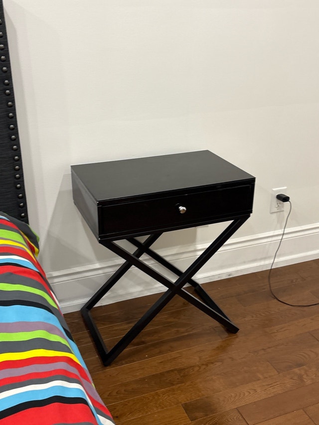 Black Nightstand - photo 3