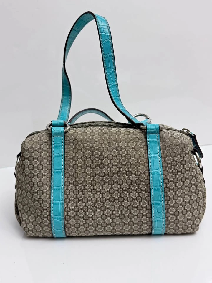 NWT Vintage Mini Barrel Bag Nine West - Turquoise Y2K