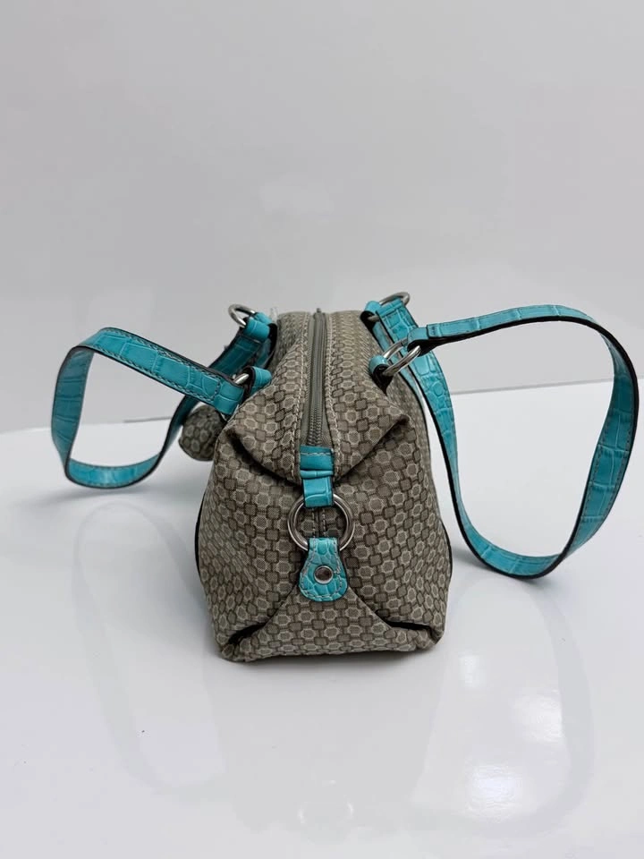NWT Vintage Mini Barrel Bag Nine West - Turquoise Y2K - photo 2
