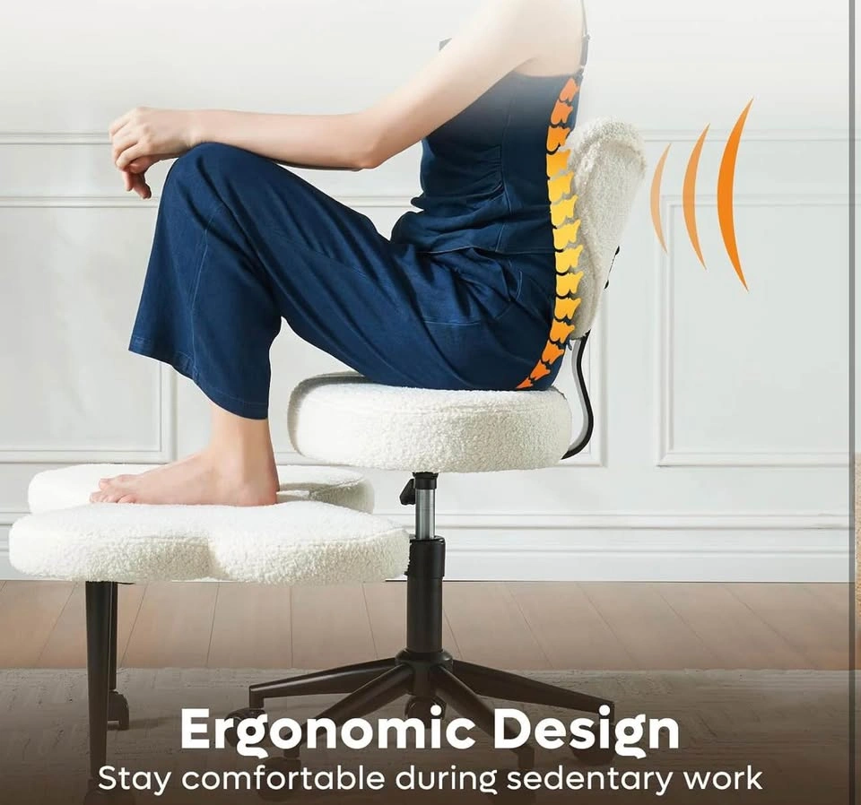 Ergonomic Kneeling Chair with Wheels – Adjustable Swivel (Brand - photo 4
