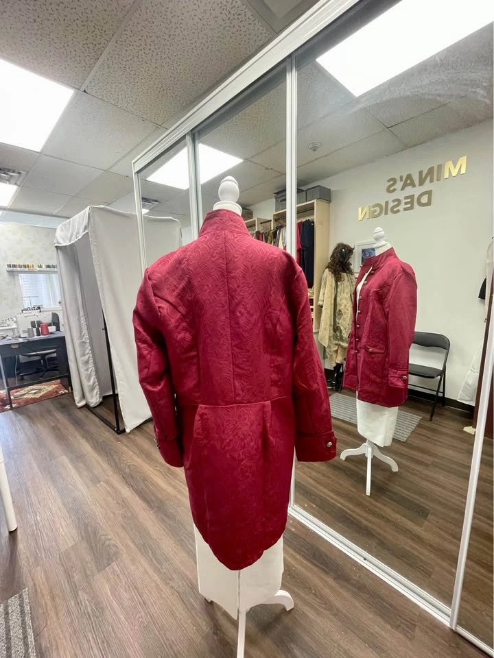 Summer Light Weight Coat - Dark Pink, Medium - photo 3