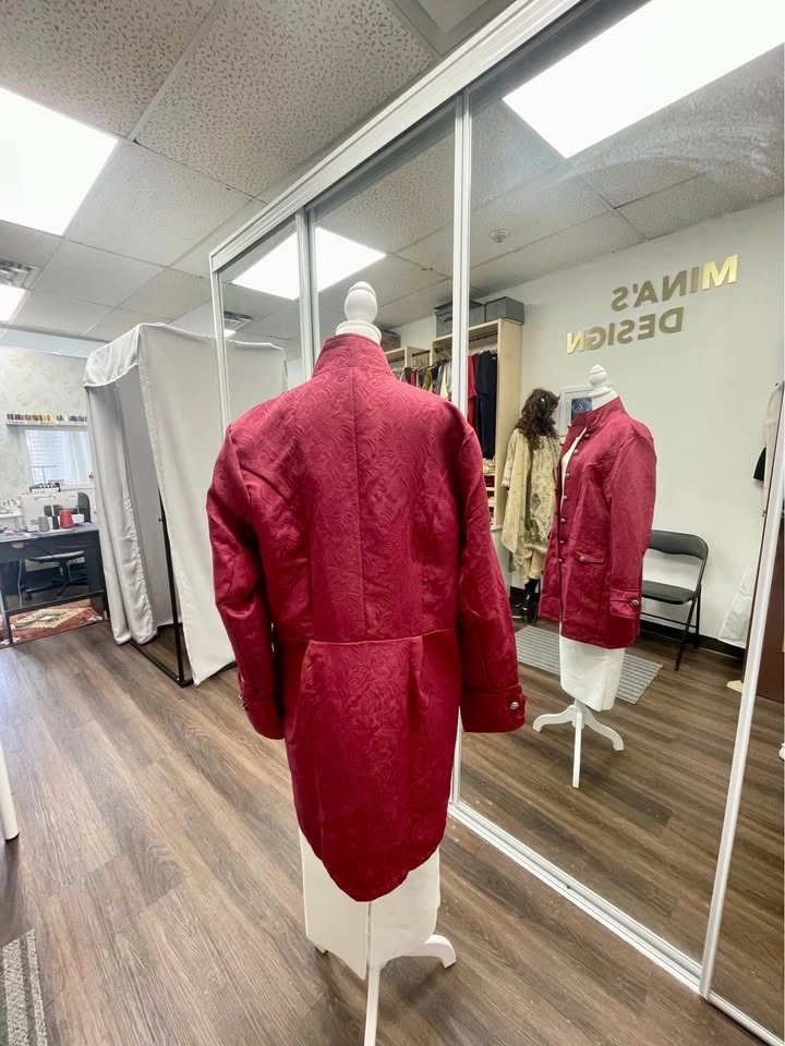 Summer Light Weight Coat - Dark Pink, Medium - photo 4