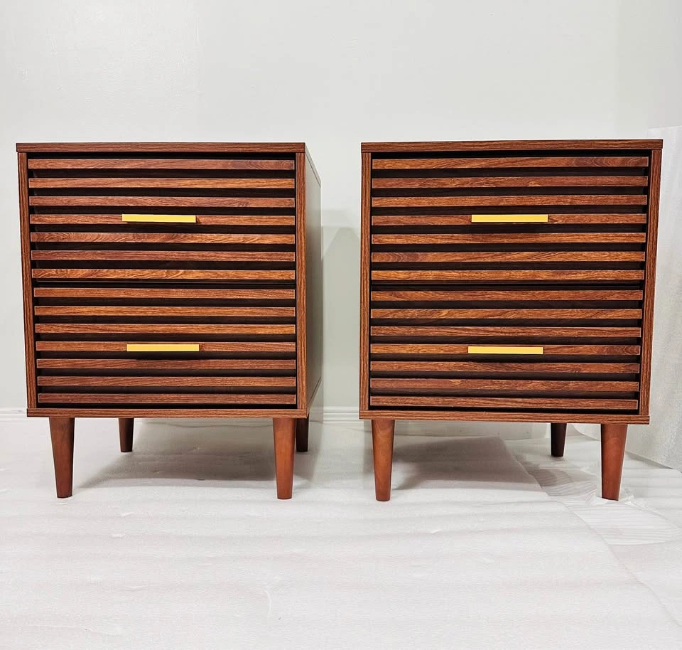 Nightstands Set of 2 w/ Charging Station - Brand New Fully Assem - photo 2