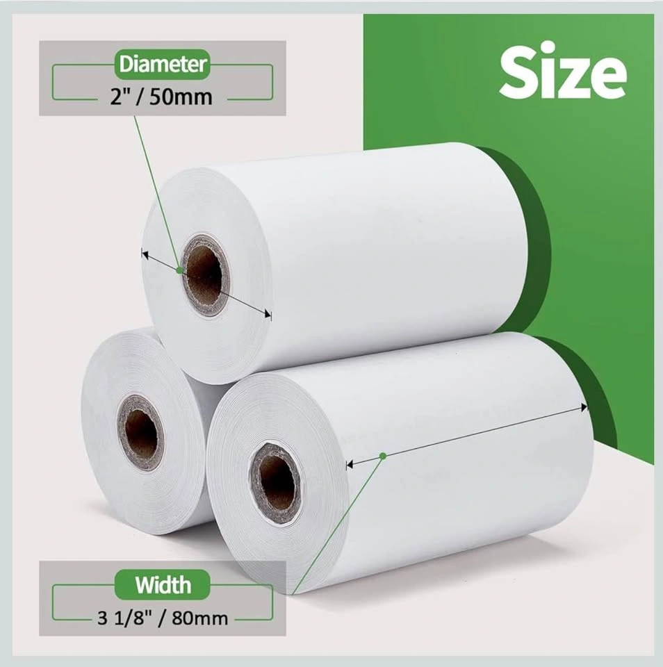 MUNBYN Thermal Receipt Paper Rolls (50 Rolls) - photo 3
