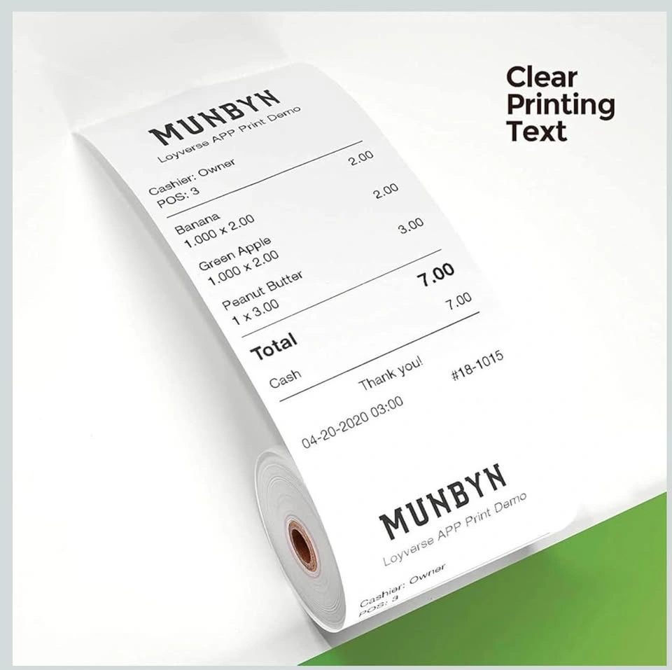 MUNBYN Thermal Receipt Paper Rolls (50 Rolls) - photo 5