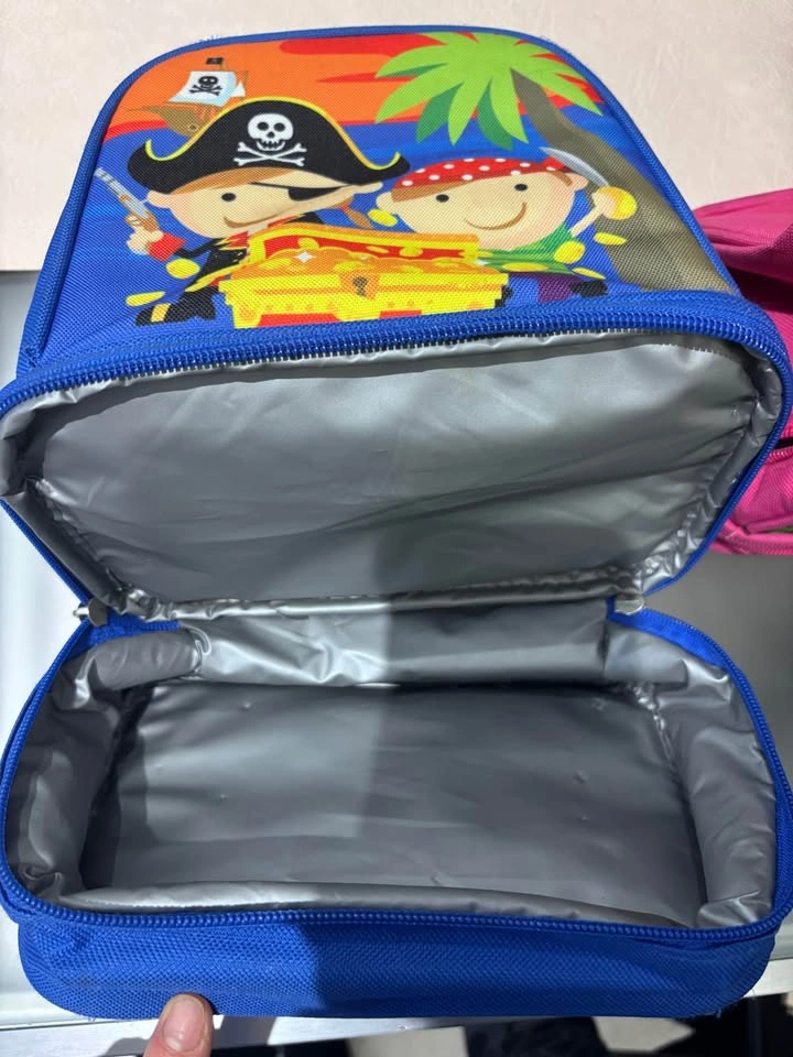 2 Kids Thermo Lunch Bags, 2 Thermos Containers & 2 Cups - photo 4