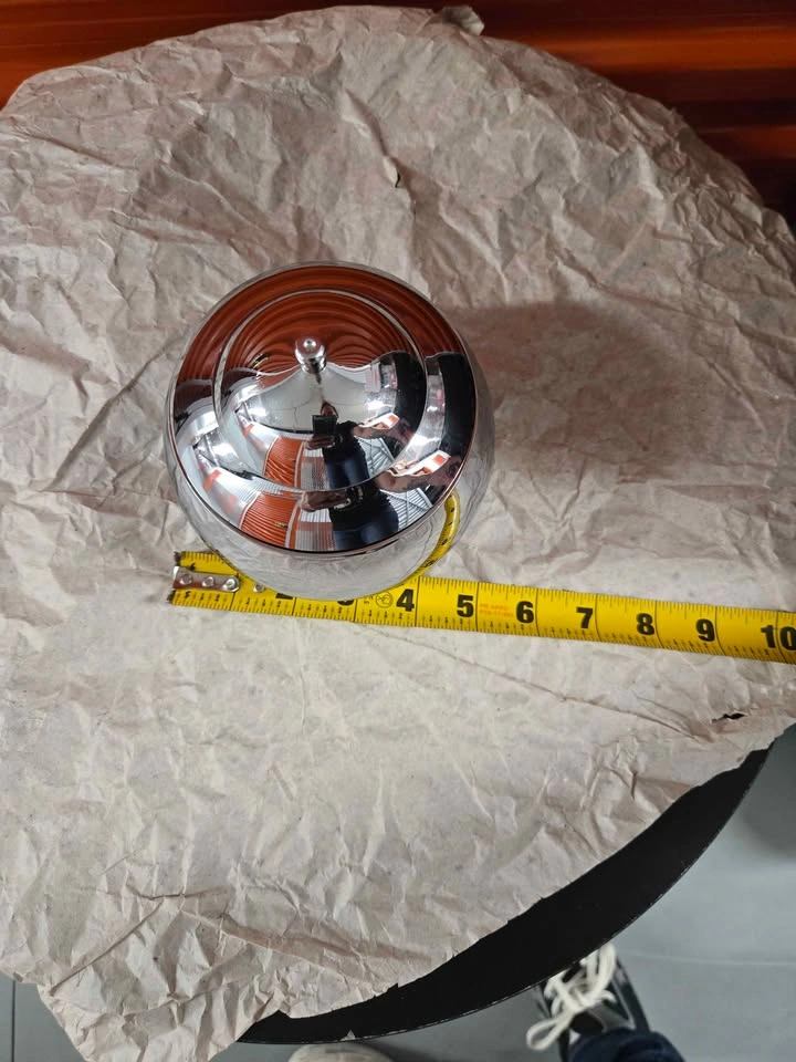 Chrome Lidded Bowl - photo 3