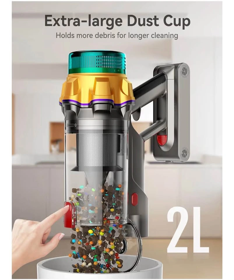 Cordless Vacuum Cleaner - Powerful Suction, 65 Min Runtime - photo 3