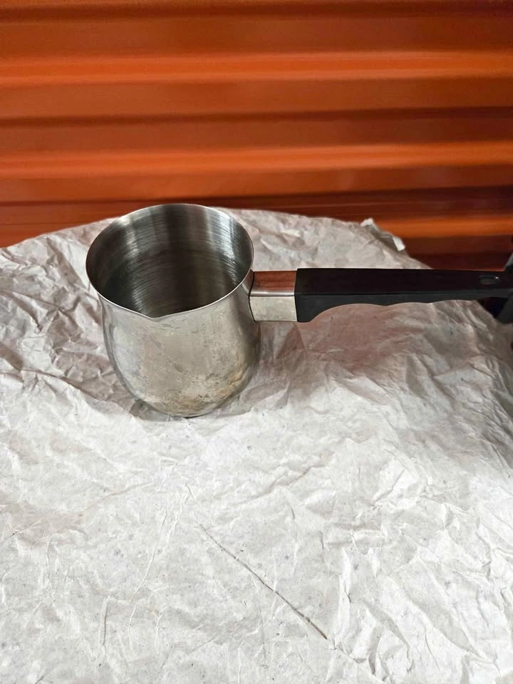 Stainless steel milk frother