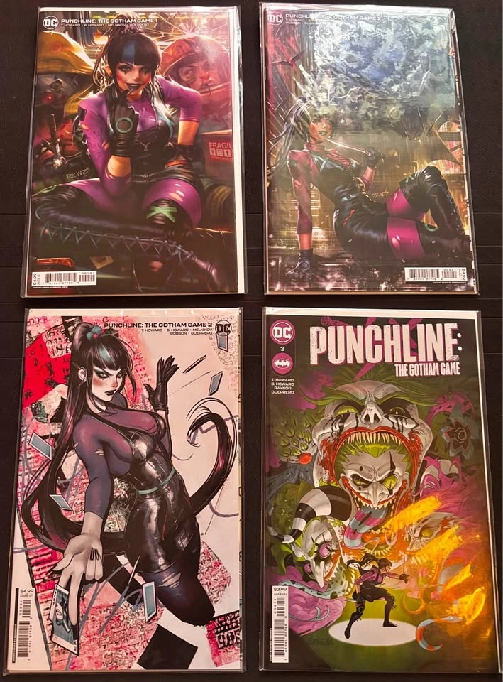 Punchline: Gotham Game 1-6 + 2 w/ Different Cover