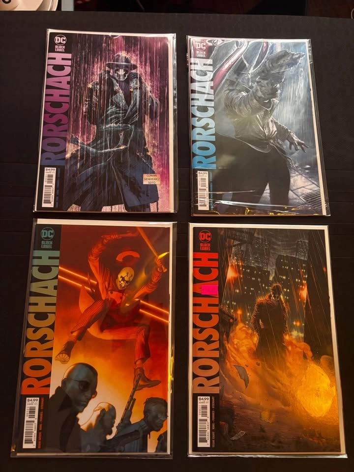 Rorschach #1-12 Complete Run - DC Black Label (Tom King) - photo 2