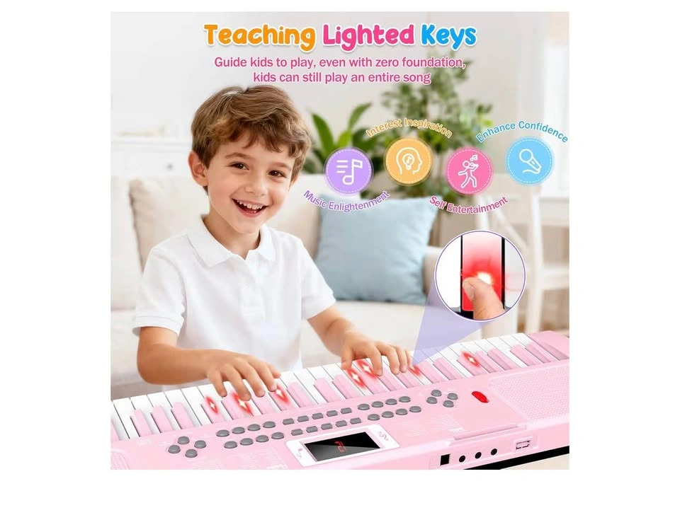 Piano Keyboard, 61 Key Kids Music Toy - photo 3