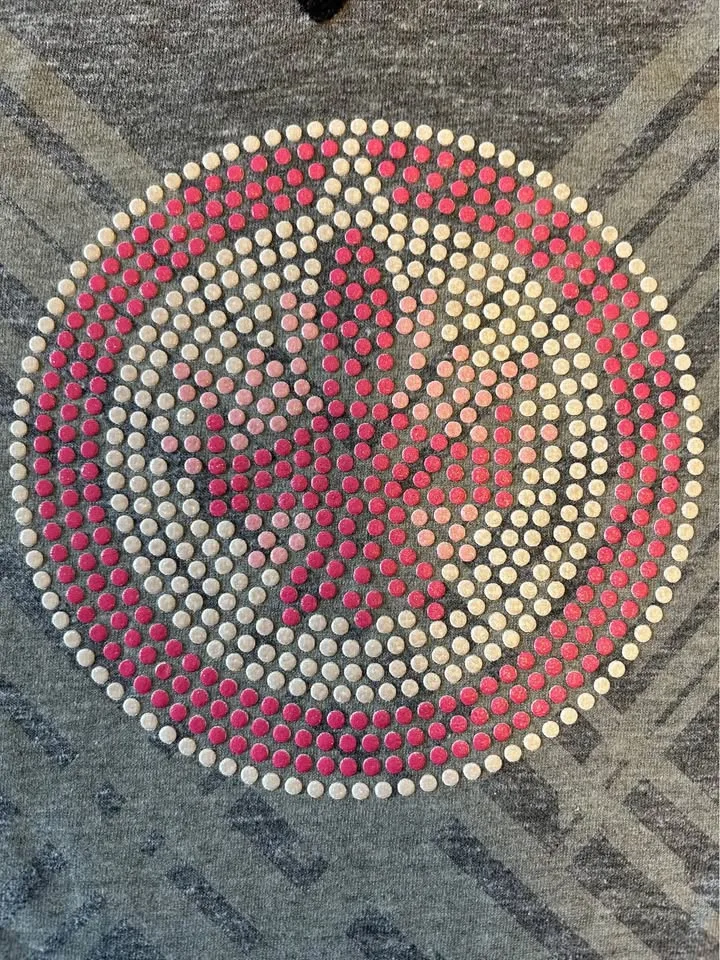 GIRLS SIZE 7/8 JETS RAGLAN 3/4 SLEEVE SHIRT image indicator(2)