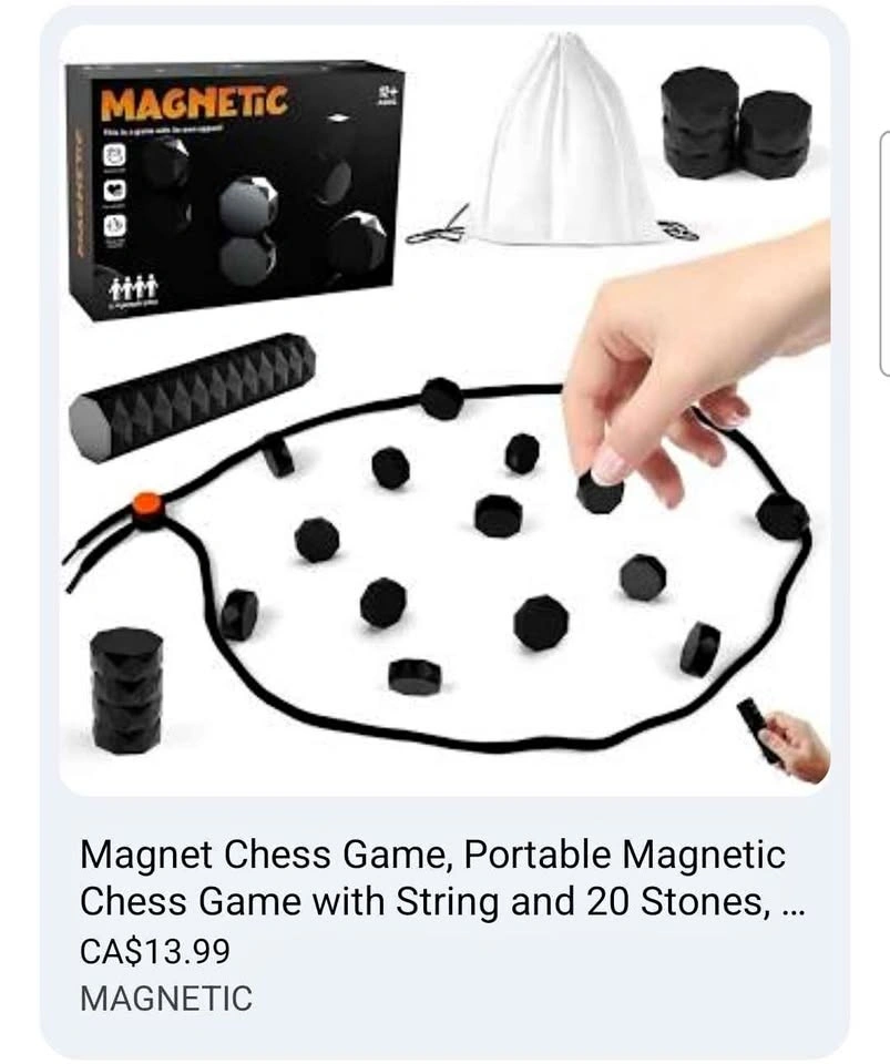 Magnetic Strategy Game - 20 Pcs