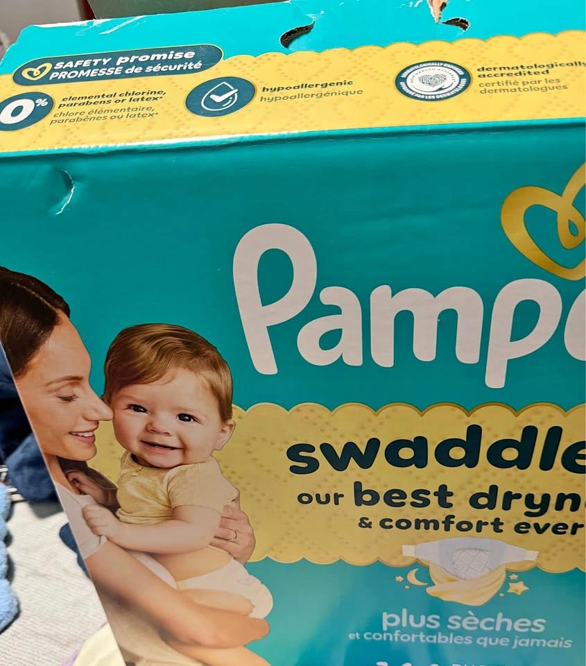 Pamper diapers size 1, 280 count
