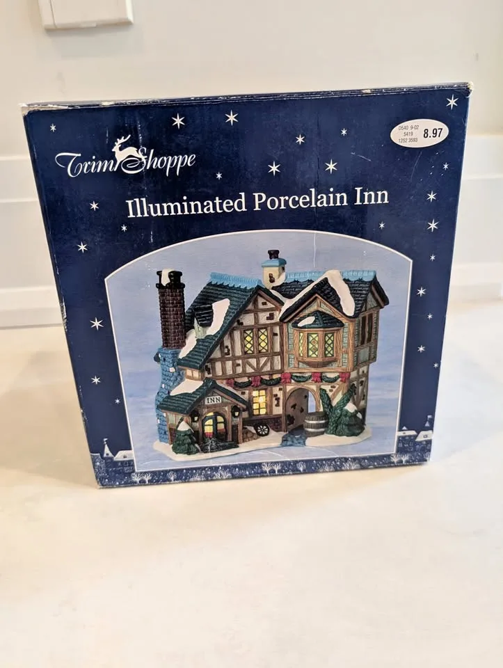 Trim Shoppe Illuminated Porcelain Inn thumbnail