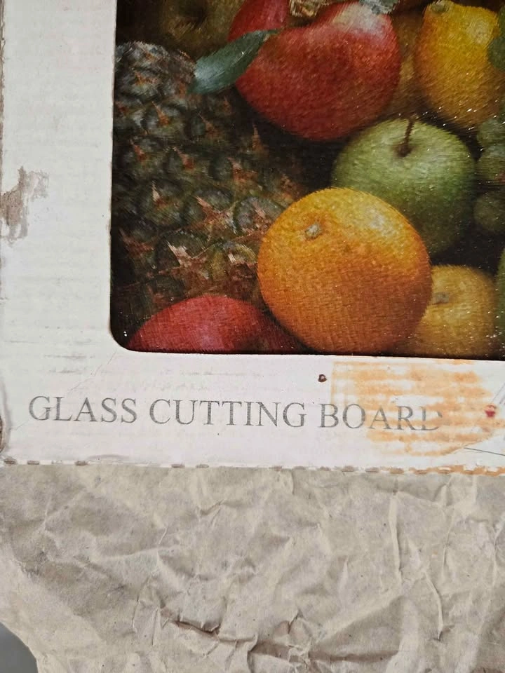 Happy Home Glass Cutting Board Fruit Design - photo 2