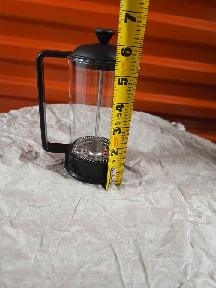 French Press Coffee Maker ~7 inches tall - photo 3