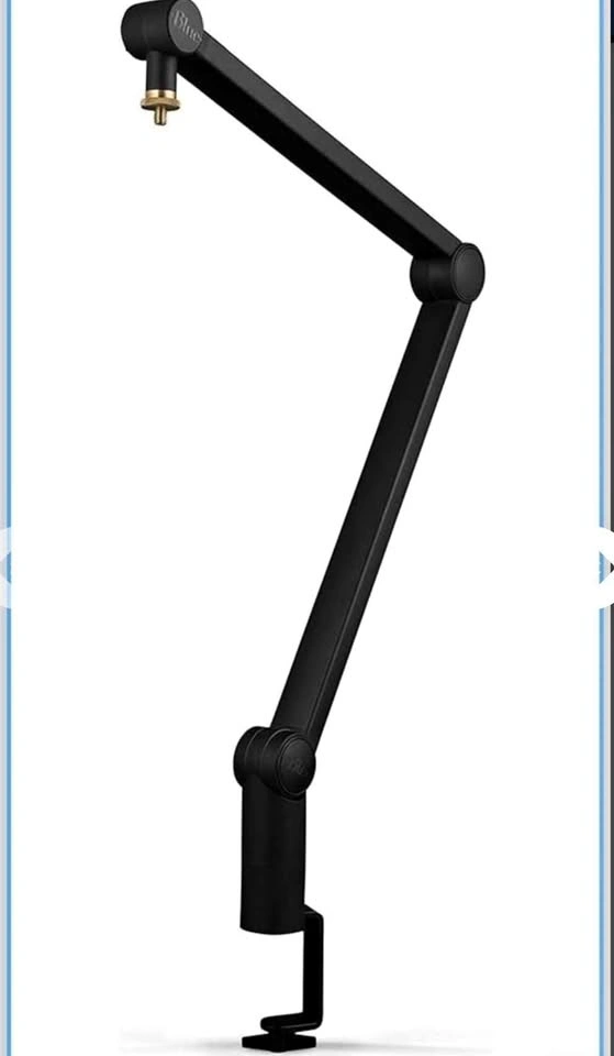 Blue Premium Microphone Boom Arm Black
