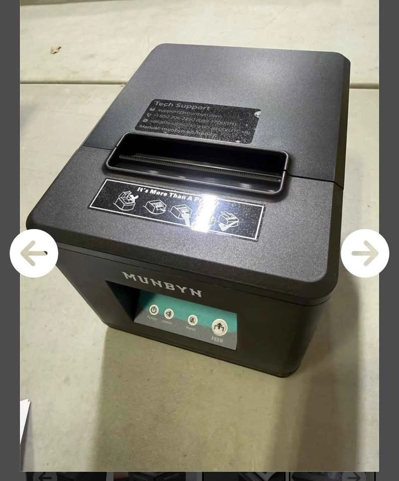 MUNBYN 80mm USB Receipt Printer with Auto Cutter - photo 4