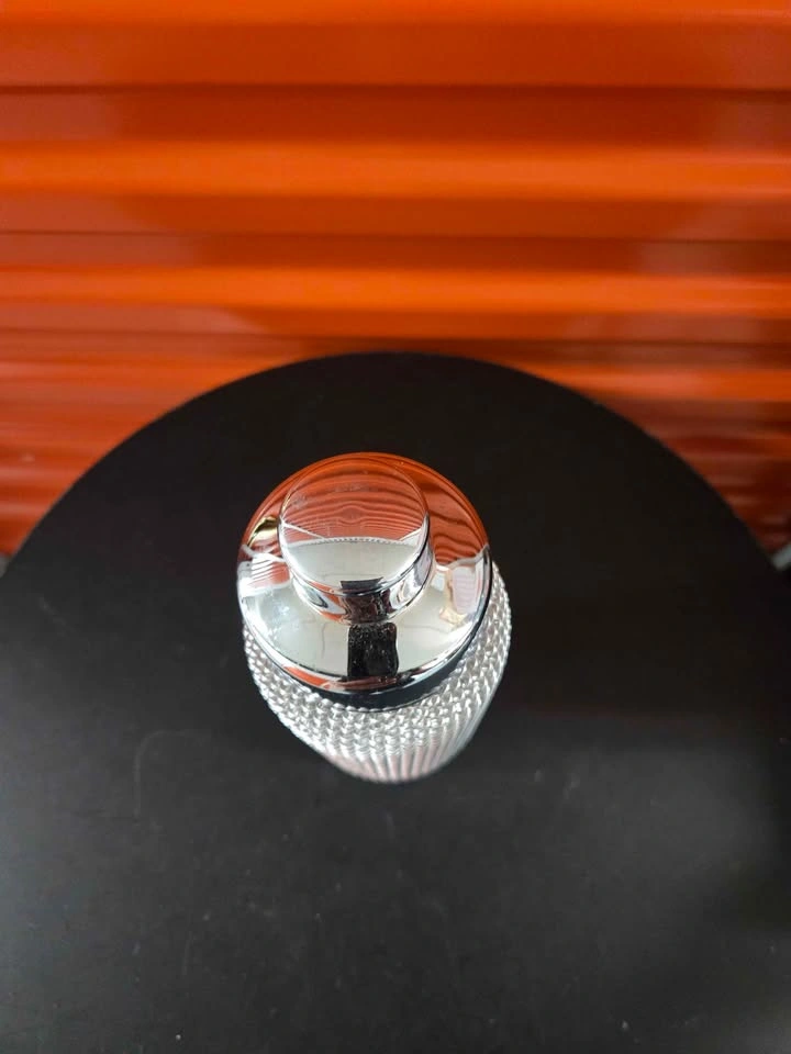 Silver Mesh Cocktail Shaker Barware - photo 4