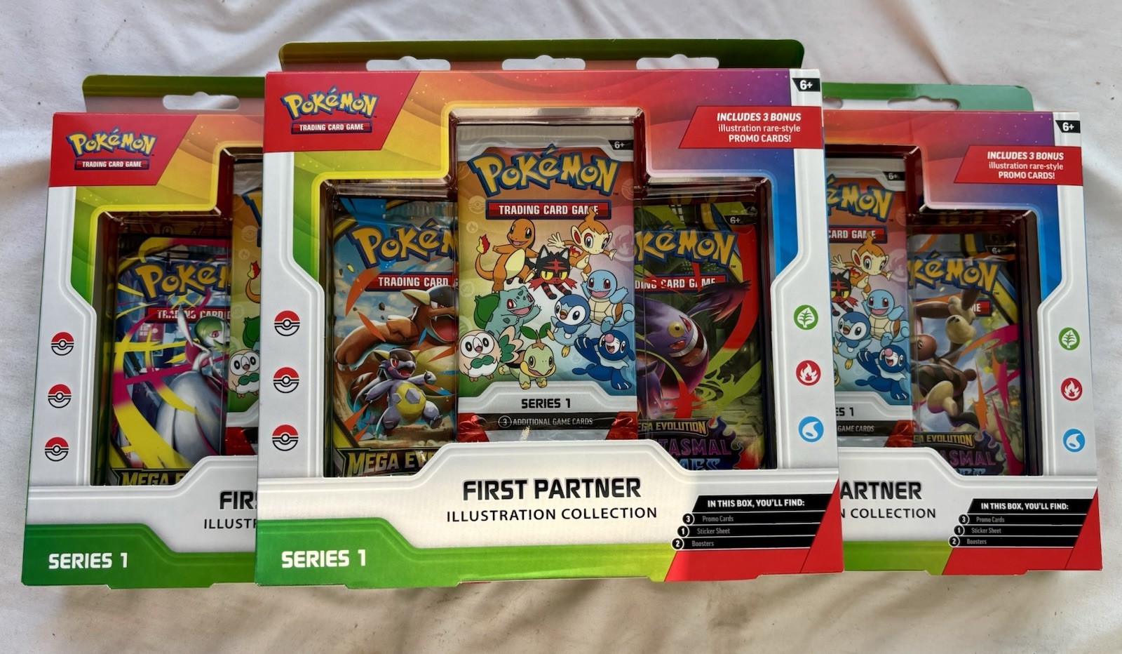 Pokemon First Partner Illustration Collection - Series 1